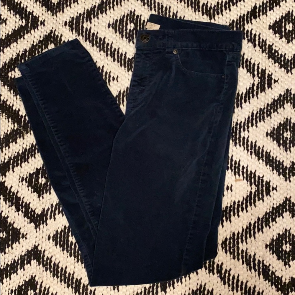 J Crew Blue Corduroy Pants